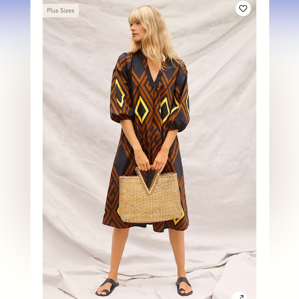 Anthropologie Mireil Midi Dress by Porridge